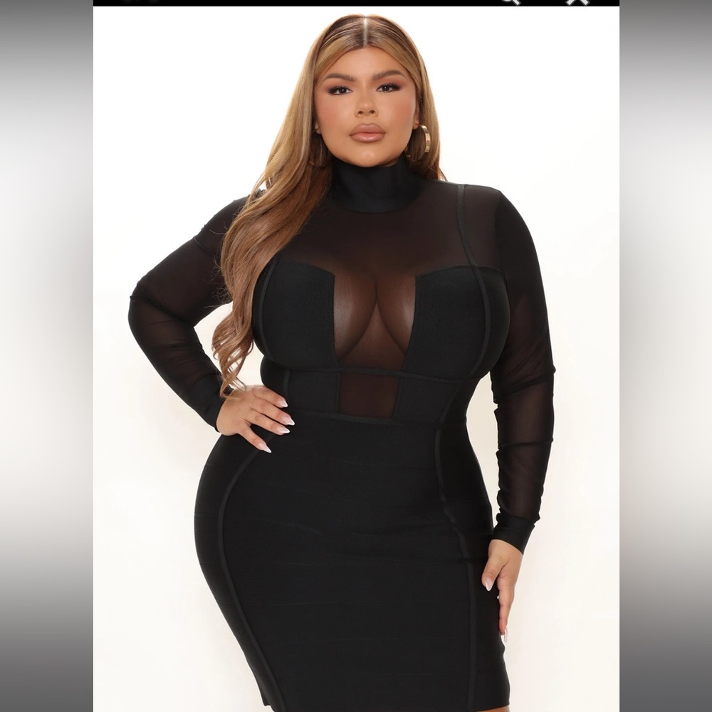 Fun Night Out Bandage Mini Dress